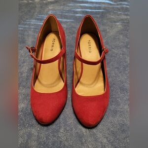 Torrid Red Pumps 10WW
